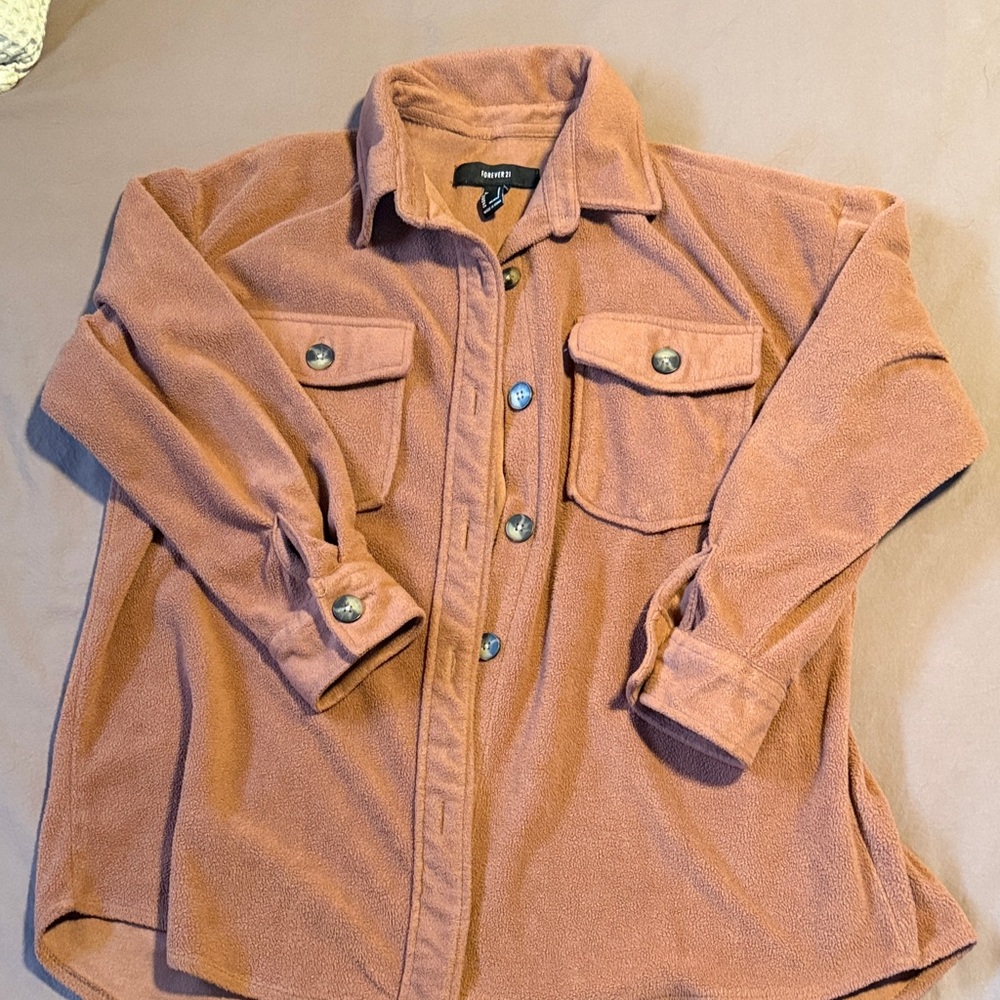 Fleece Button Up